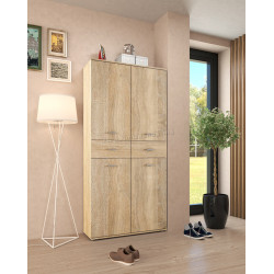 Шкаф для обуви Tempo Kondela Vilot (Sonoma Oak)