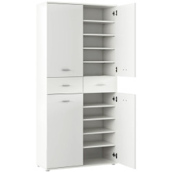 Dulap pentru incaltaminte Tempo Kondela Vilot (White) Thumb