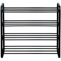 Стеллаж для обуви Tempo Kondela Ferrum (Black) Thumb