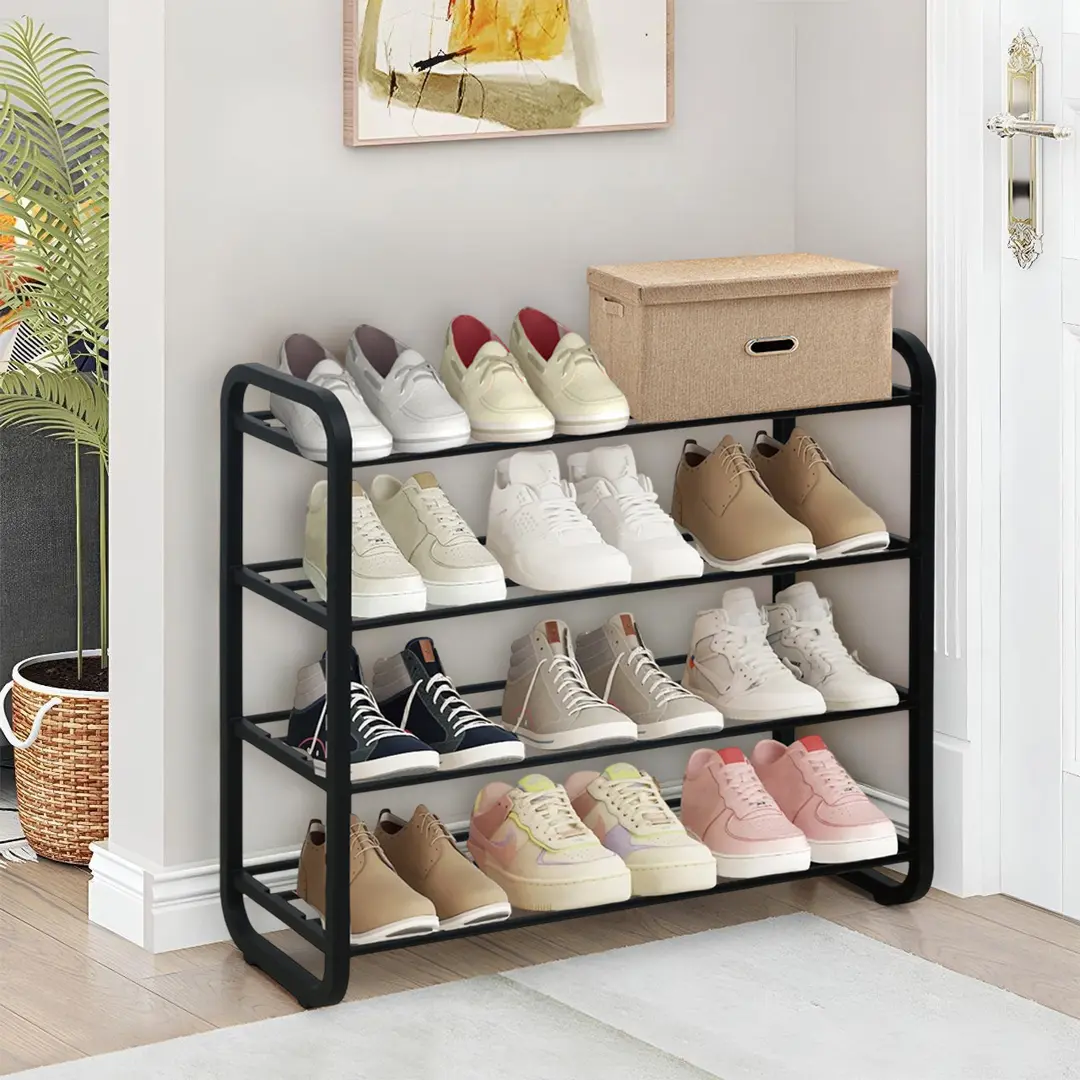 Стеллаж для обуви Tempo Kondela Ferrum (Black)