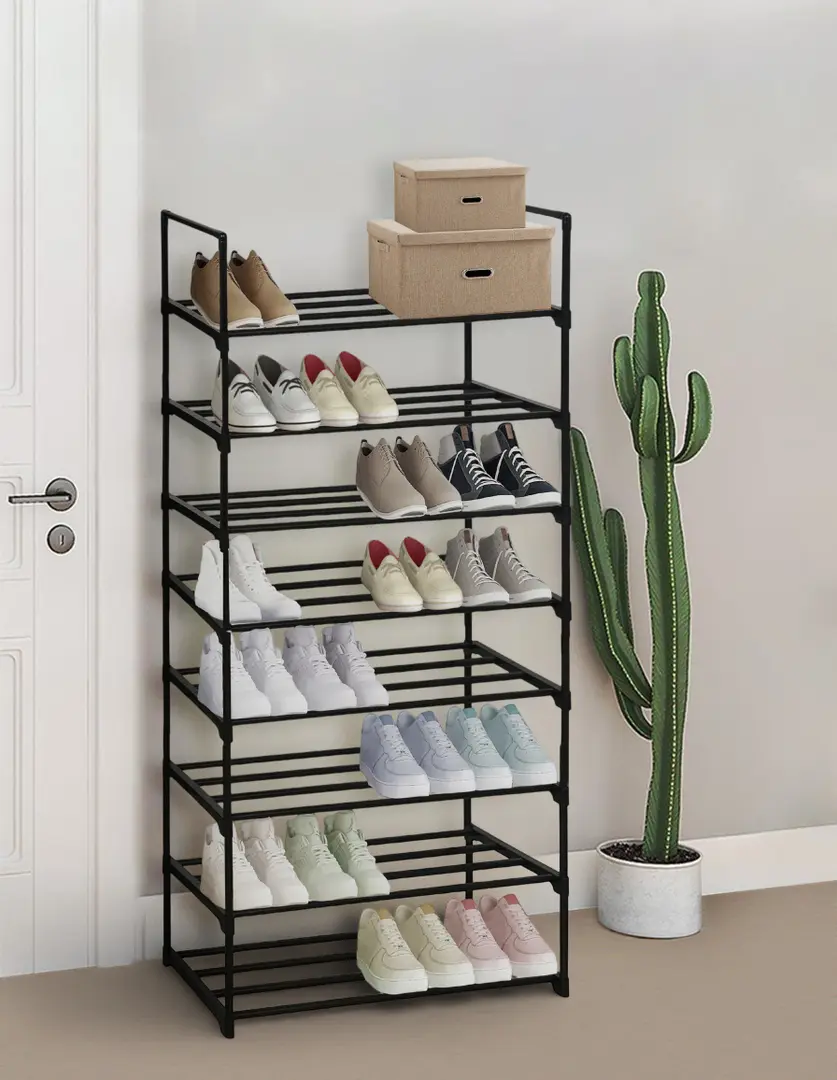 Стеллаж для обуви Tempo Kondela Laurin (Black)