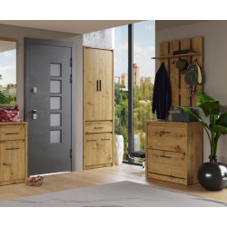 Tumba pentru incaltaminte Tempo Kondela Airon (Artisan Oak) Thumb