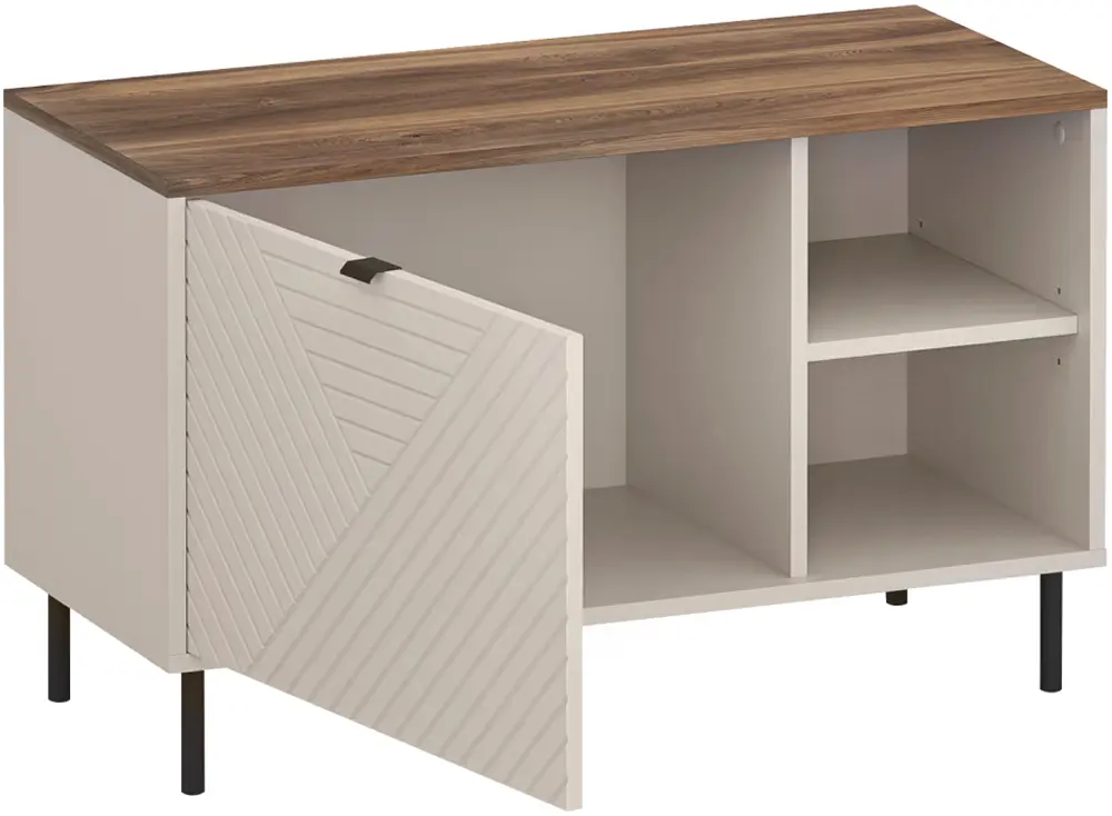 Tumba pentru incaltaminte Tempo Kondela Eyco 1K (Cashmere/Castello Oak)