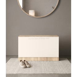 Тумба для обуви Tempo Kondela Vertio KOM1K (Sonoma Oak/Cashmere)