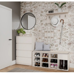 Банкетка - стеллаж для обуви TopEshop Tallin (Cashmere) Thumb