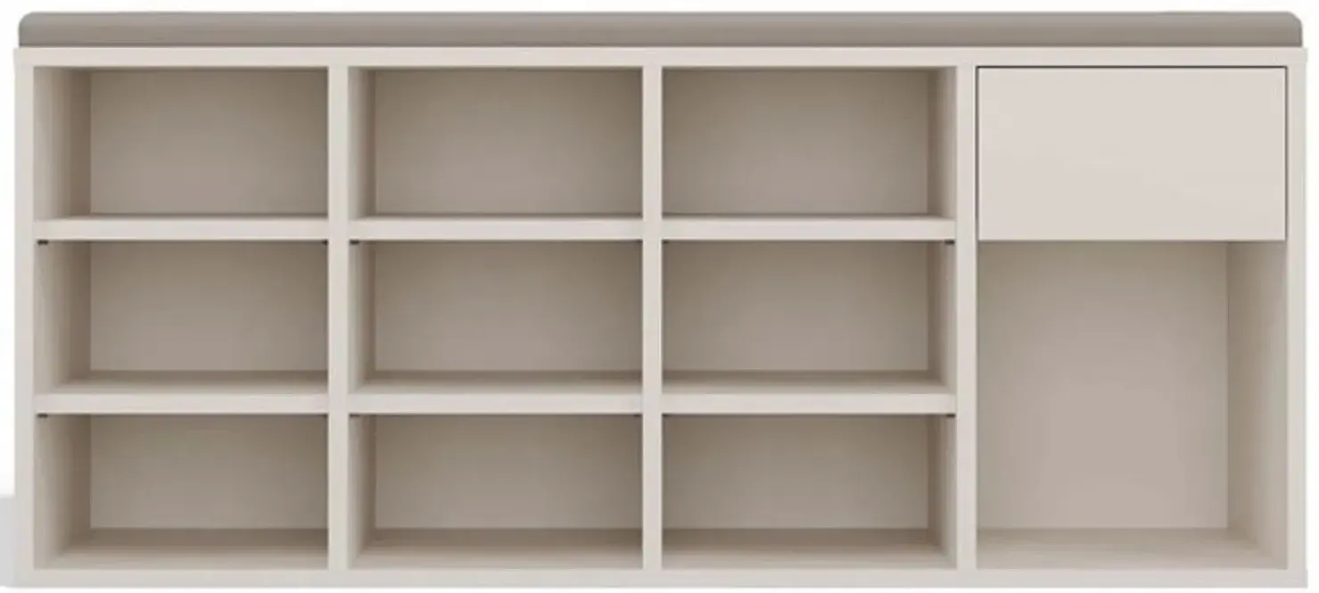 Банкетка - стеллаж для обуви TopEshop Tallin (Cashmere) - 3