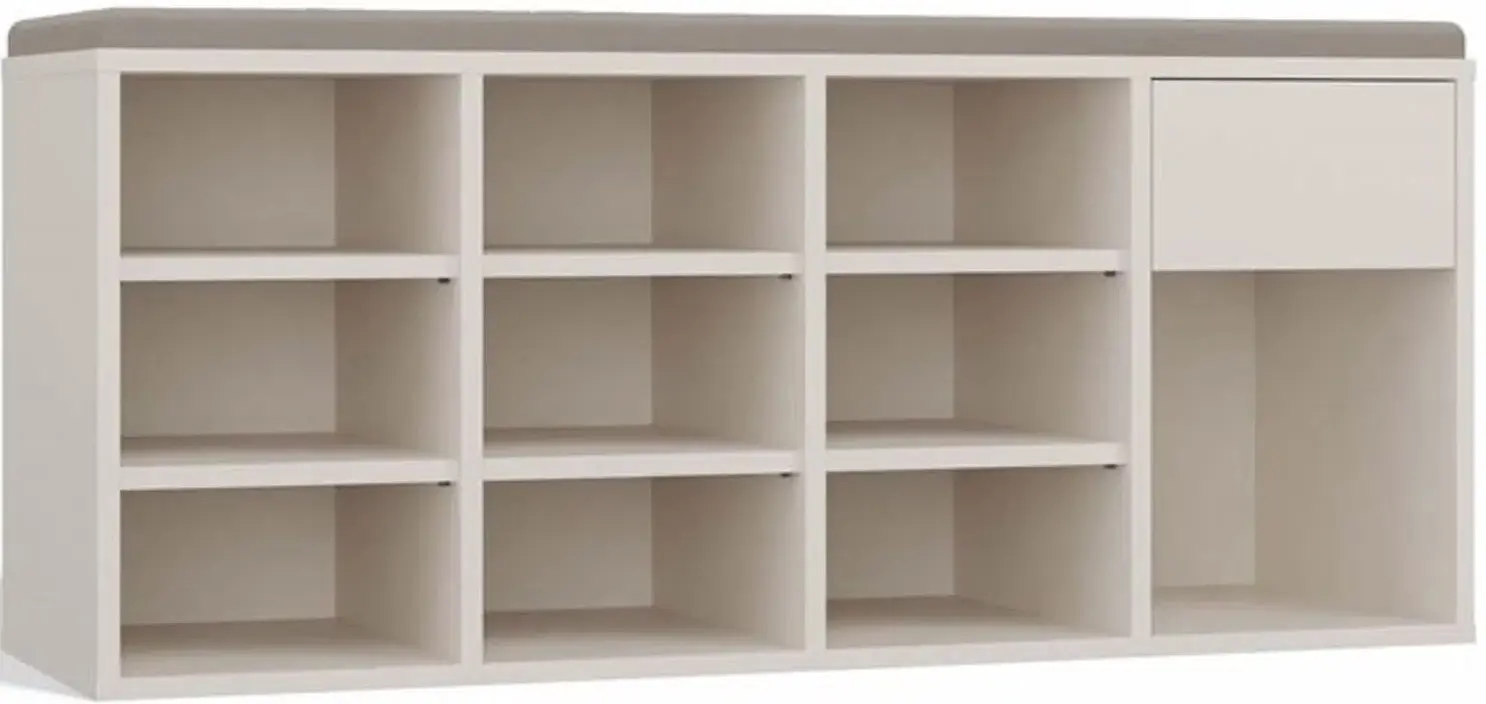 Банкетка - стеллаж для обуви TopEshop Tallin (Cashmere) - 4