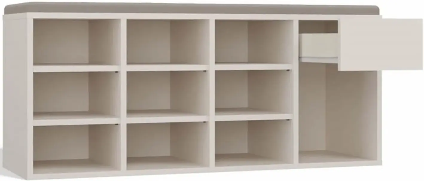 Банкетка - стеллаж для обуви TopEshop Tallin (Cashmere) - 5