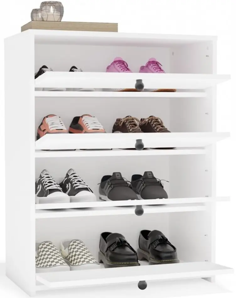 Тумба для обуви TopEshop Loka (White) - 5
