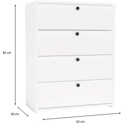 Тумба для обуви TopEshop Loka (White) Thumb