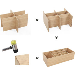 Etajera-bancheta pentru incaltaminte Vasagle LHS10NL (Oak/Grey) Thumb