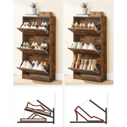 Тумба для обуви Vasagle LBC030X01 (Rustic Brown) Thumb