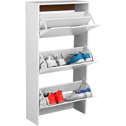 Tumba pentru incaltaminte 5Five 49898 (White) Thumb