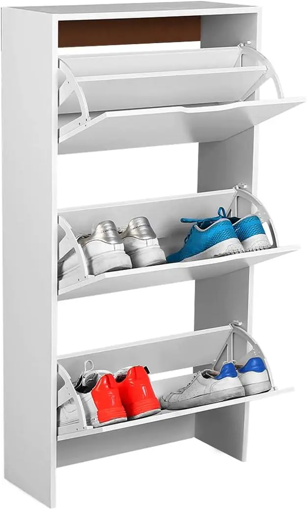 Tumba pentru incaltaminte 5Five 49898 (White)