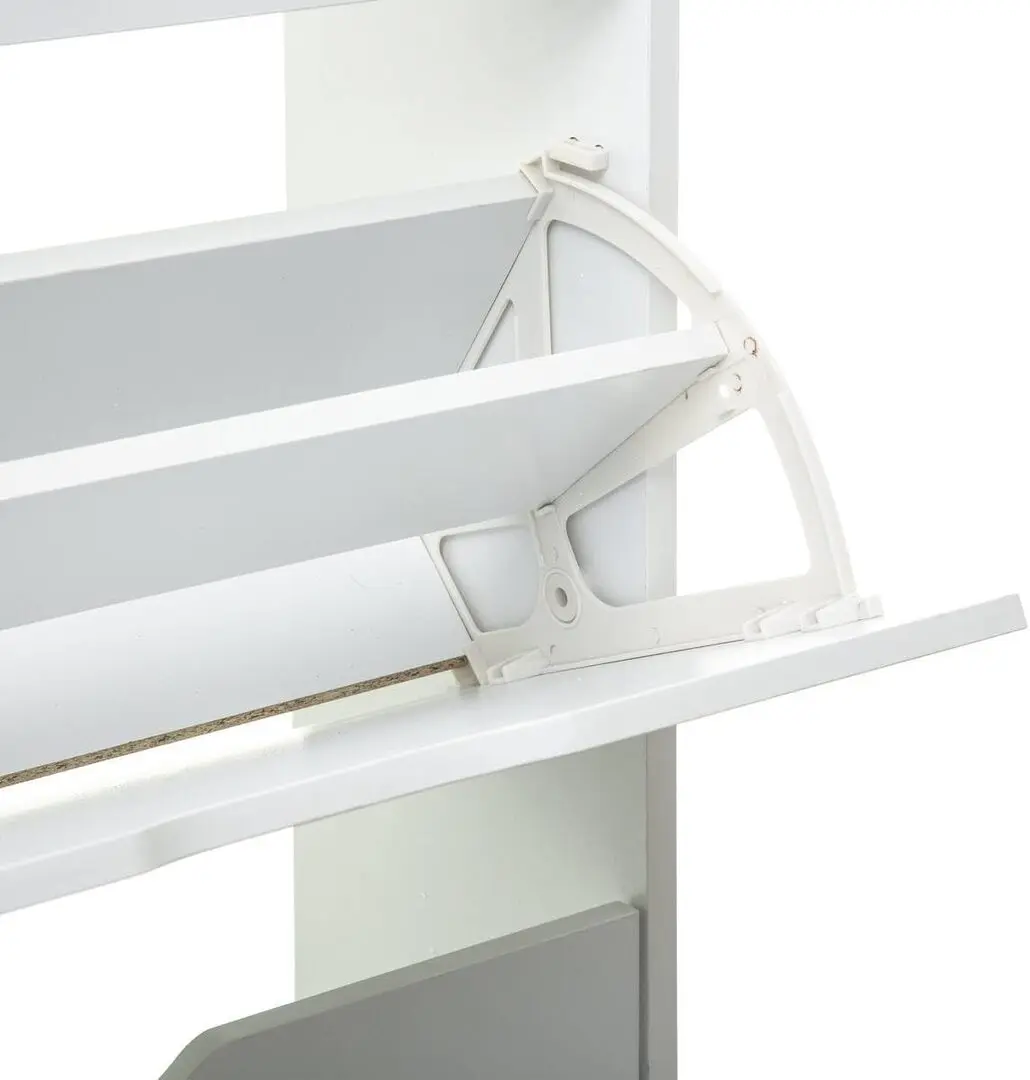 Tumba pentru incaltaminte 5Five 49898 (White)