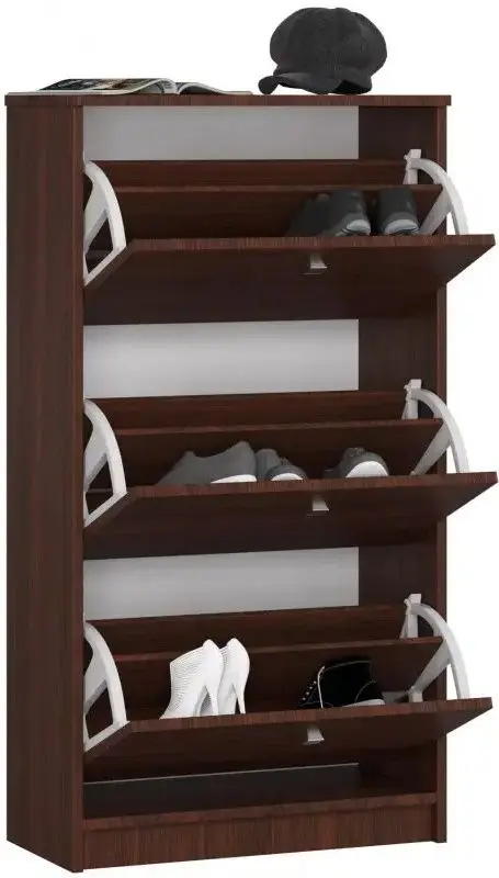 Tumba pentru incaltaminte Akord 3 (Wenge)