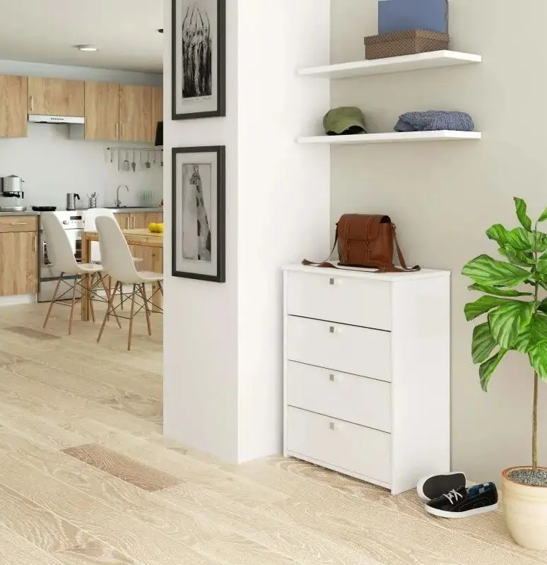 Tumba pentru incaltaminte Akord 4 (White)