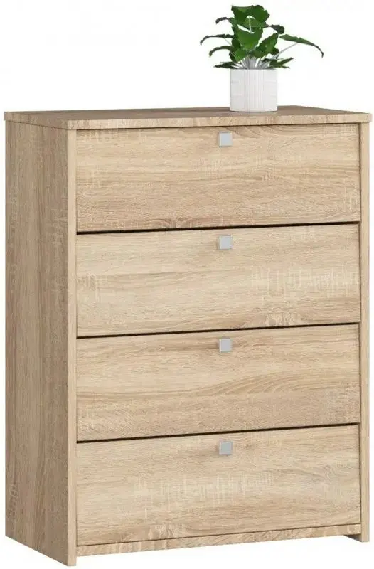 Tumba pentru incaltaminte Akord Rubin 4 (Sonoma Oak)