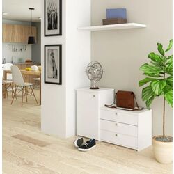 Tumba pentru incaltaminte Akord S16 (White) Thumb