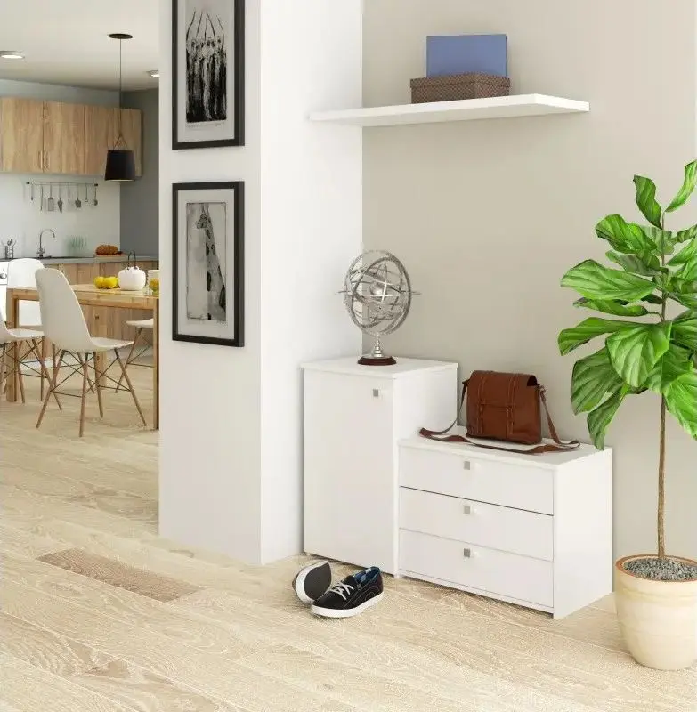 Tumba pentru incaltaminte Akord S16 (White)