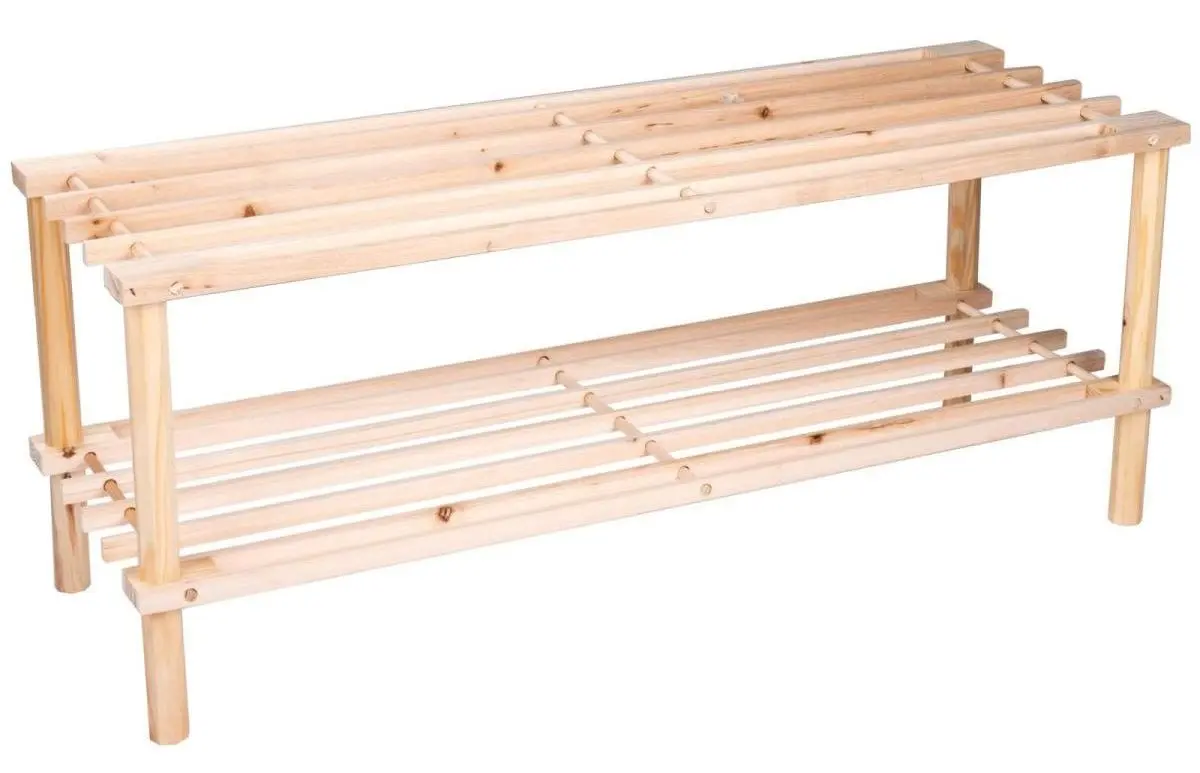 Стеллаж для обуви Alpina 2 Levels 472997 (Natural) - 2