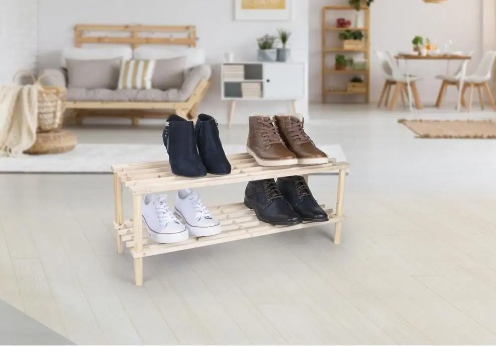 Стеллаж для обуви Alpina 2 Levels 472997 (Natural) - 3