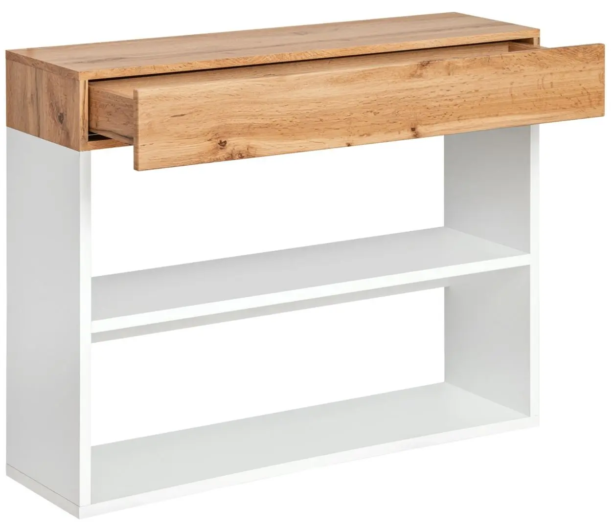 Etajera pentru incaltaminte ASM Easy WTW EY TYP 08 (Wotan Oak/White)