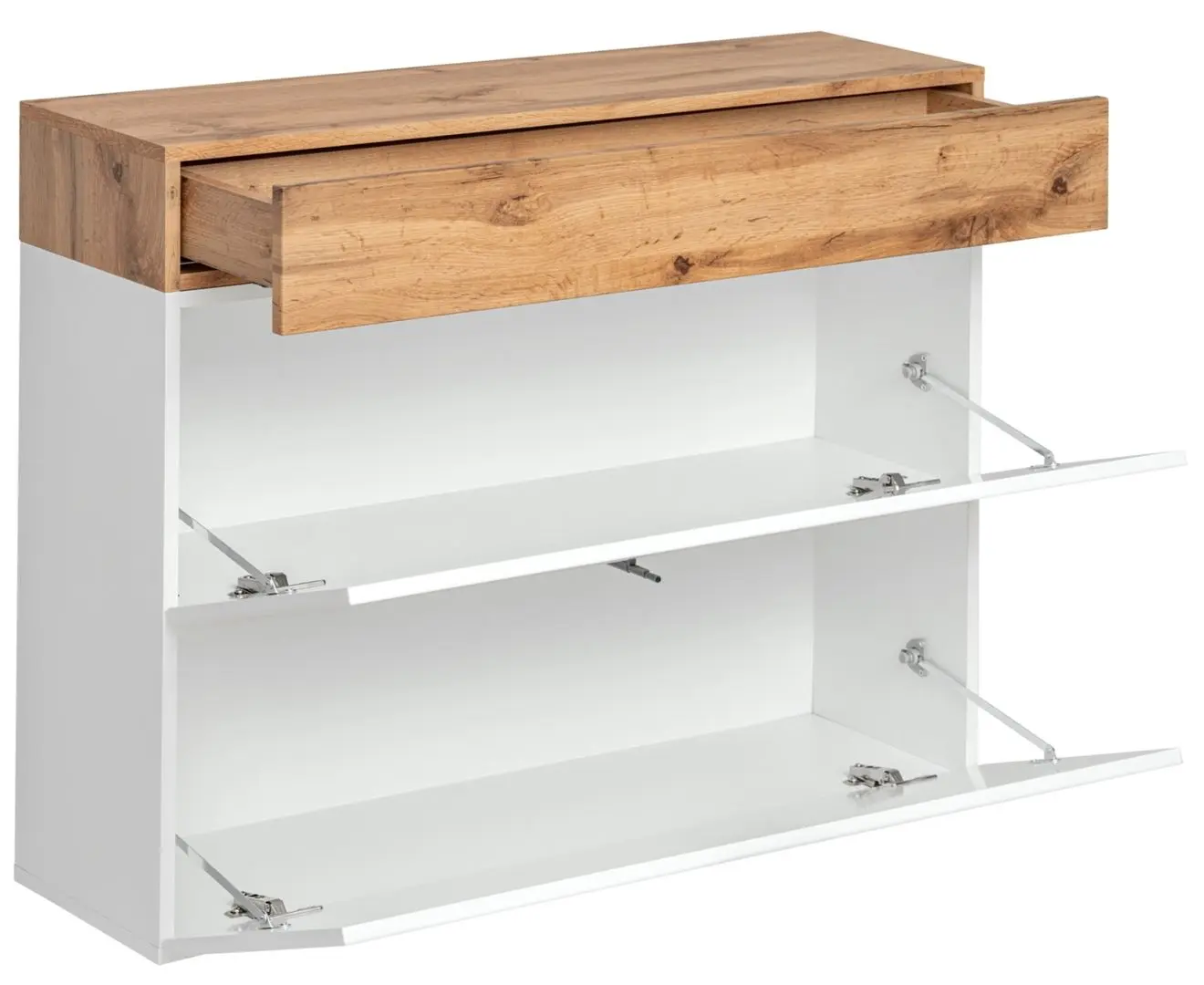 Tumba pentru incaltaminte ASM Easy WTW EY TYP 09 (Wotan Oak/White)