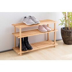 Стеллаж для обуви Axentia 116725 (Wood) Thumb