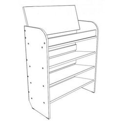 Тумба для обуви BonMebel О-3 (Венге) Thumb