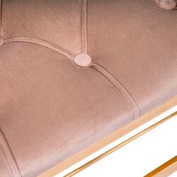 Bancheta-etajera pentru incaltaminte Casa Moora IDRB9 (Beige/Golden) Thumb