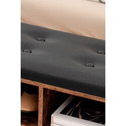 Bancheta-etajera pentru incaltaminte JV10876CF (Rustic Brown) Thumb