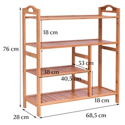 Стеллаж для обуви Costway HW56488 (Natural) Thumb