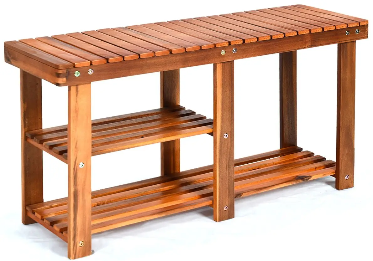 Стеллаж для обуви Costway HW62414 (Natural)