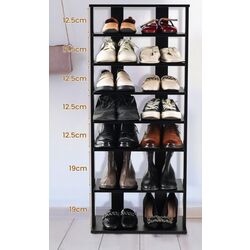 Etajera pentru incaltaminte Costway JZ10125DK (Black) Thumb