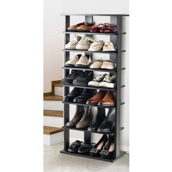 Etajera pentru incaltaminte Costway JZ10125DK (Black) Thumb