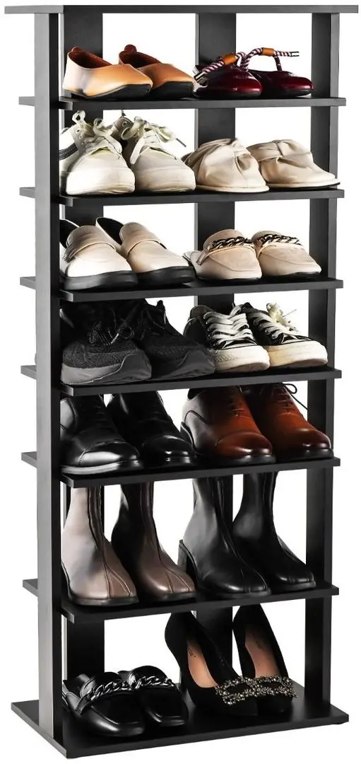 Etajera pentru incaltaminte Costway JZ10125DK (Black)