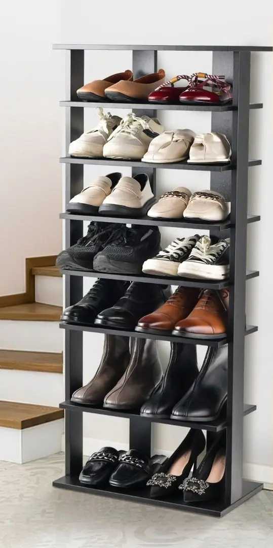 Etajera pentru incaltaminte Costway JZ10125DK (Black)