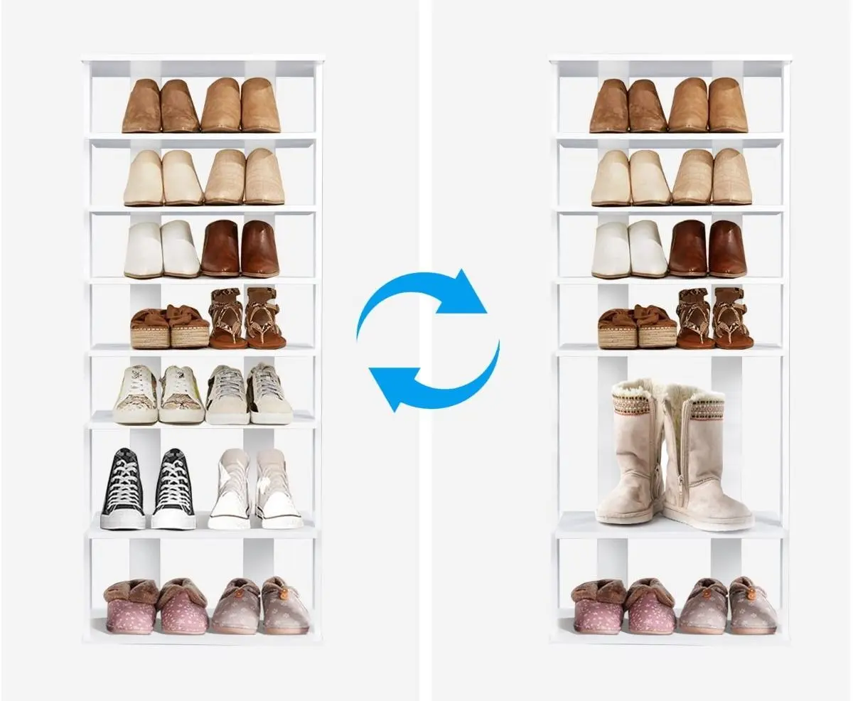 Etajera pentru incaltaminte Costway JZ10125WH (White)