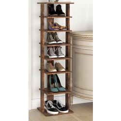 Стеллаж для обуви Costway JZ10140CF (Rustic Brown) Thumb