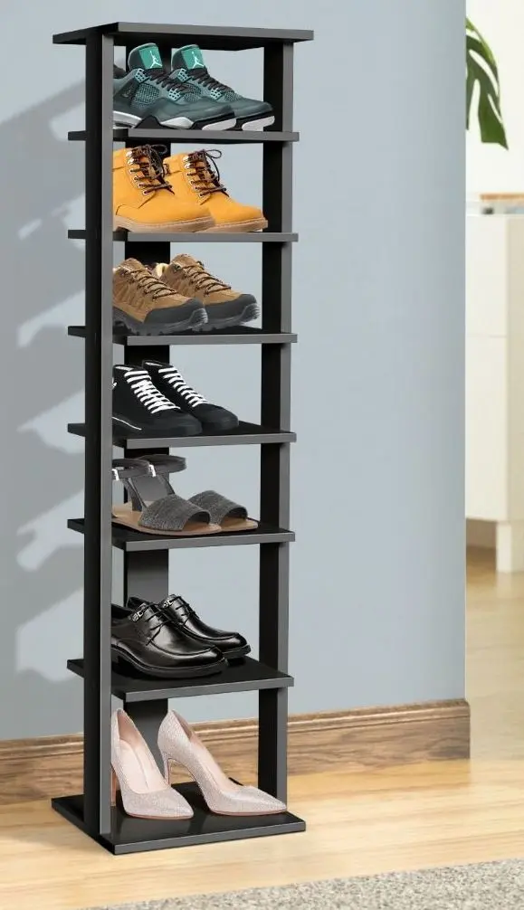 Etajera pentru incaltaminte Costway JZ10140DK (Black)