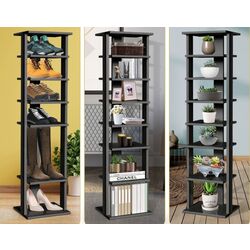 Etajera pentru incaltaminte Costway JZ10140DK (Black) Thumb