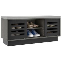 Tumba-bancheta pentru incaltaminte Costway JV10885GR (Grey) Thumb