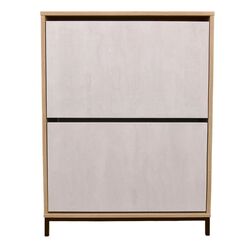 Tumba pentru incaltaminte DP 2S 80x110 (White/Wood) Thumb