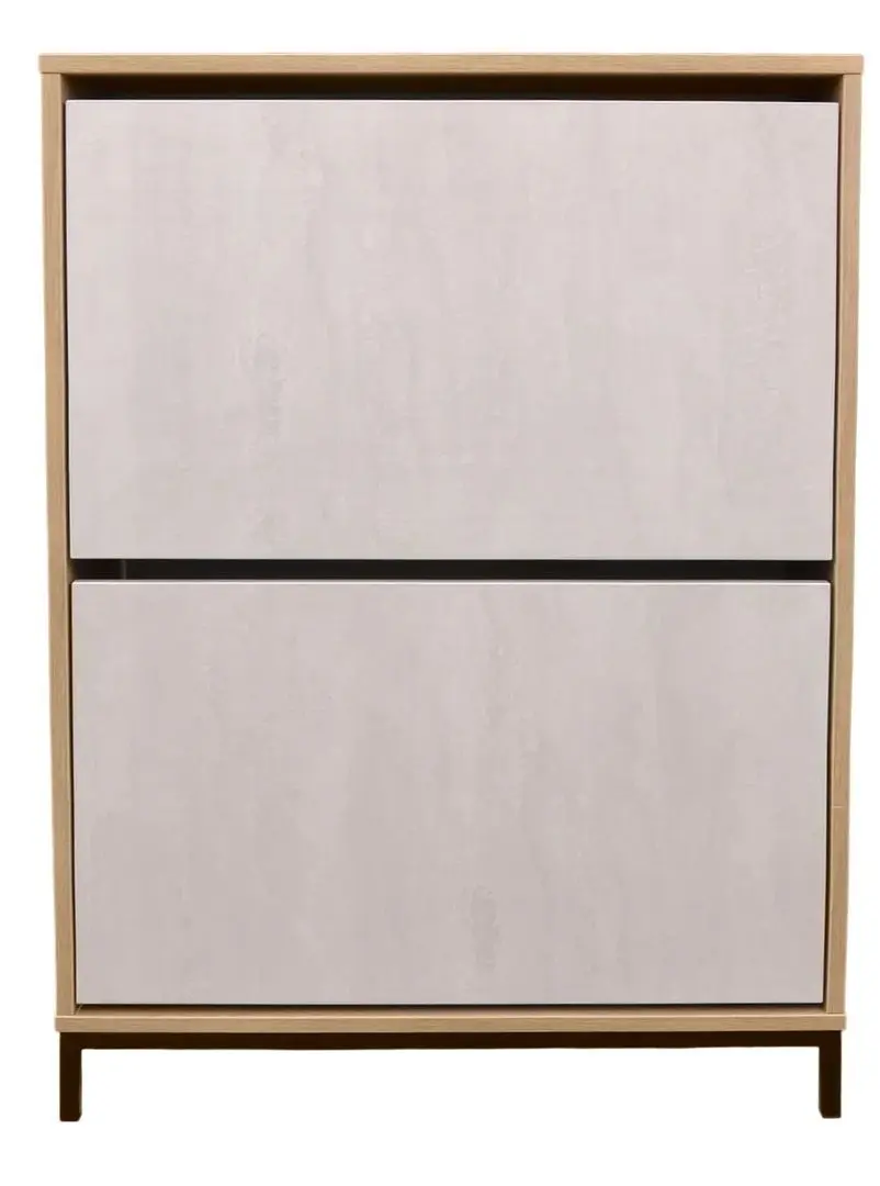 Tumba pentru incaltaminte DP 2S 80x110 (White/Wood)