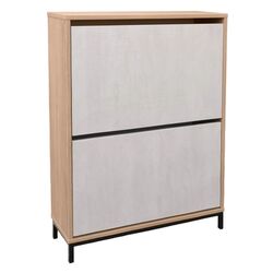 Tumba pentru incaltaminte DP 2S 80x110 (White/Wood)