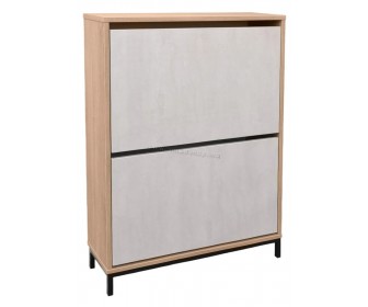 Tumba pentru incaltaminte DP 2S 80x110 (White/Wood)