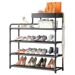 Стеллаж для обуви ECarla SZ29 (Black) Thumb