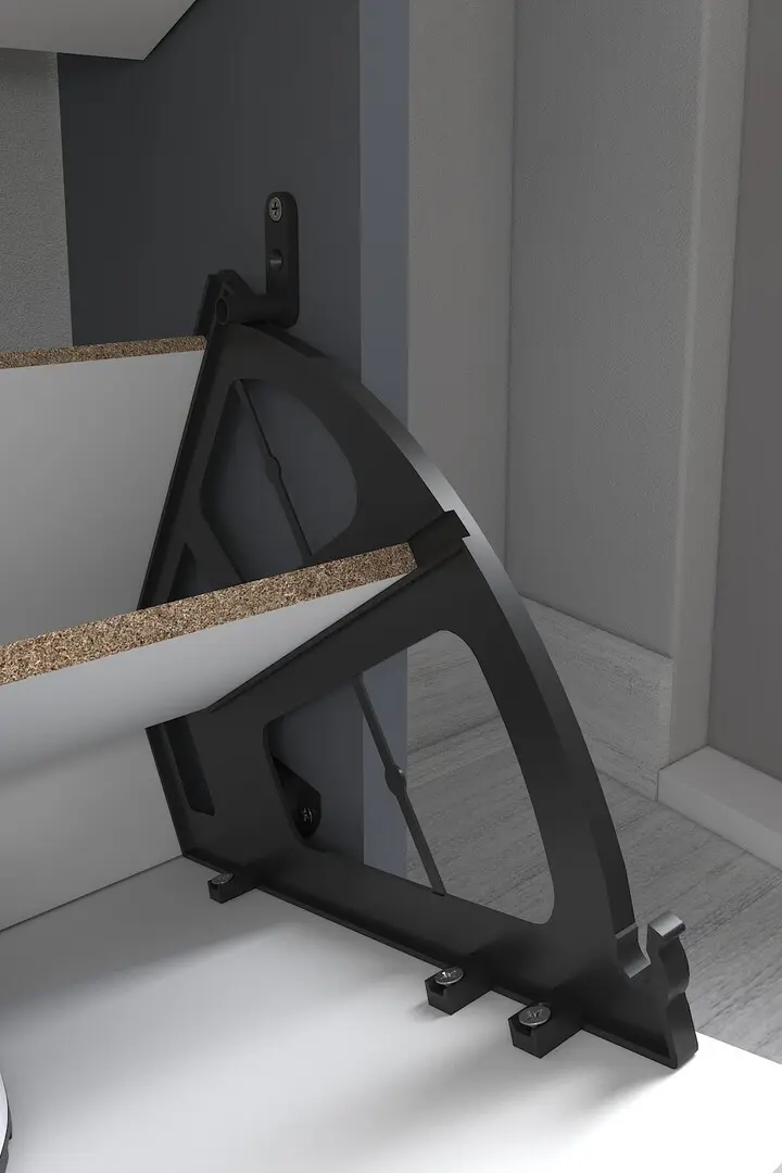 Tumba pentru incaltaminte Fabulous 3D (Anthracite/White)