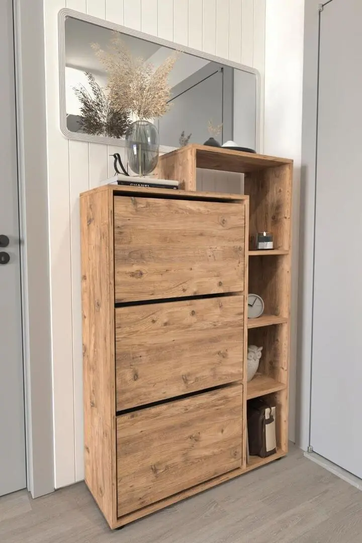 Tumba pentru incaltaminte Bofigo Lego (Pine)